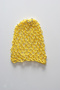 Handmade Mesh Beaded Summer Hat - Women's Mesh Beanie - Mesh Hat - Crochet, Yellow, Women's