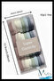 Purple Tones Super Elastic Hair Rubber Bands 32-Pack |   Compatible with Children and Adults |   Soft Fabric Buckle Set - 3