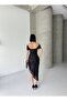 Liana Degaje Yaka Mini Black Dress - 4
