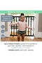 Summer by - Stairway 48" Safety Gate, Black, Ages 6–24 Months - 3