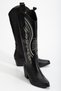 Women's Cowboy Boots - Embroidered - 2