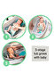 Summer by - Comfy Clean Deluxe Tub with Soft Sling & Foam, Grey, Ages 0–24 Months - 2