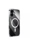 AntiShock Case for Apple iPhone 16, Magnetic Function, Anti-Yellowing, Transparent - 3