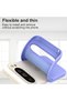 Smooth Silicone Microfiber Protective Case for Google Pixel 10 Pro XL, Lavender Purple - 4