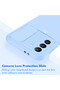 Sliding Case for Apple iPhone 12 Pro Max, Privacy, Camera Cover, Blue - 5