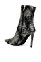Women Sequin Embellished Stiletto Boots in Black - 3