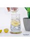 Marble Coasters Set with Holder 3.5" Green Onyx – 6 Round Stone Drink Coasters for Table & Kitchen - 6