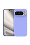 Smooth Silicone Microfiber Protective Case for Google Pixel 10 Pro XL, Lavender Purple - 5