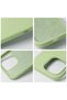 Husa pentru Apple iPhone 16 Pro Max, Silicon, Microfibra, Verde Deschis - 5