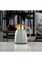 Vacuum Flask Set Metal Matt Stone Grey & Gold 0.65 L + 1 L - 2