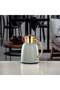 Vacuum Flask Set Metal Matt Stone Grey & Gold 0.65 L + 1 L - 4