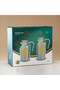 2 Pieces Vacuum Flask Set Matt Silver & Gold - 6