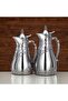 Almarjan Vacuum Flask Set Metal Body 0.7 L & 1 L ABS & Acrylic Handle (VBC-0700/1000 C) – Full Sil