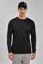 Men's Long Sleeve Athlete T-Shirt - Black