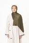 Soft Stretch Jersey Hijabs, Effortless Style and Comfort, Curated Collection ( Olive )