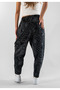 Women's Patterned Jacquard Trousers with Front Pockets - 3
