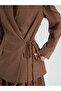 Cross-Tied Wool Coat - 7