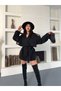 Women's Stylish Belted Modern Design and Comfortable Fit Outerwear Trench Coat - 2