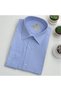 Classic Wide Cut Straight Long Sleeve Men's Shirt - 2