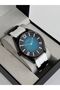 Men's Watch with Metal Case, Durable Silicone Strap, 30 Meters Water Resistant