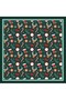New Season New Year Patterned Bandana Scarf New Year Gift Shawl Estascarf 70X70 cm - 2