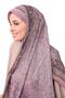 Premium Lux Original Ethnic Pattern Shawl (Voile Silk, 1St Grade) Classy, Lightweight, Comfortable, Stylish, Islamic Clothing) - 3