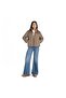 Welch Mountain Synthetic Insulated Puffe Women's Jacket Tb0A2Qz3Bk01 Brown-L - 3