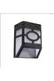 Geometric Solar Lamp with Sensor, IP65, Cool White Light, - 5