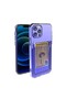 Protective case with card holder compatible with Apple iPhone 13 Mini Transparent - 2