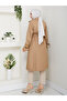 Women's Lined Double-Breasted Collar Belted Trench Coat - 8