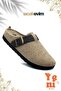 Women's winter house slippers – warm, lightweight, and durable stylish plush slippers mink black