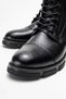 Genuine Leather, Water Resistant, Zippered, Fur Lined, Men's Leather Boots
