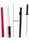 Wooden Samurai Ninja Sword Toy Set – 2 Pack - 3