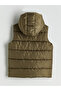 Hooded Boy's Puffer Vest - 2