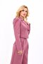 Men's Collared Drape Sleeve Short Jacket-Rose - 1057100 - 2
