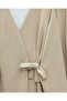 Beli Double Tie-Down Scuba Kimono Set -Beige - 3