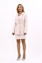 Men's Collared Blazer Jacket & Slit Straight Slim Skirt - Beige - 1034502 - 3