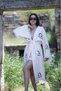 Muslin Kimono 100% Cotton Zodiac Printed Patterned Bathrobe Kaftan Dressing Gown - 2