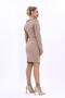 Shirt Collar Kuruvaze Short Jacket-Stone - 4