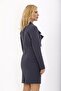 Shirt Collar Short Jacket-Smoked - 1055100 - 3