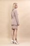 Men's Collared Blazer Jacket & Slit Straight Slim Skirt - Stone - 1034502 - 4
