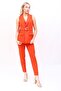 Belted Classic Vest & Trousers Set - Orange - 1521510 - 4