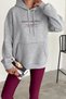 Women's South Korean City Printed Hooded Sweatshirt – Street & Cultural Style - 4
