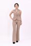 Classic Vest & Spanish Flare Pants Set - Stone - 1510530 - 4