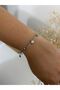 Star Steel Bracelet with Zircon