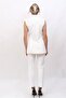 Blazer Vest & Trousers with Piping - White - 1523510 - 8