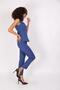 Buttoned Vest & Piped Leg Trousers Set - Indigo - 1511510 - 4