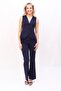 Classic Vest & Spanish-Cut Trousers Set - Navy Blue - 1510530 - 7