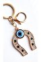 Luxury Gift Zircon Stone Lucky Horse Keychain & Bag Ornament 10.5 cm - 3