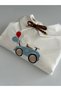 Handmade 100% Cotton Baby Boy Balloon Vosvos Embroidered Shirt - Long Sleeve - 5